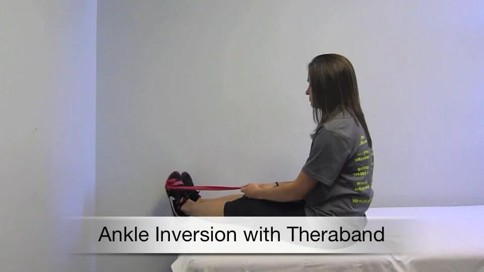 Ankle Inversion Sitting