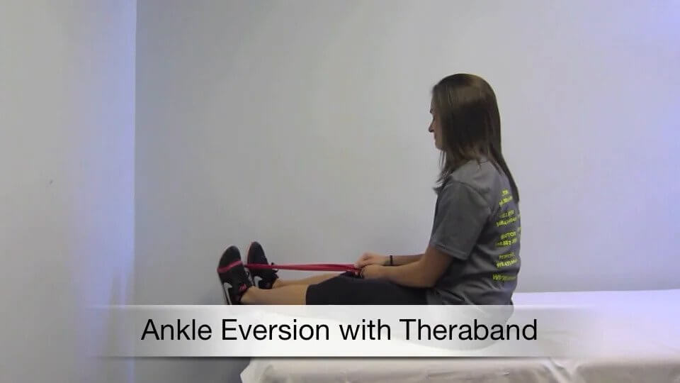 Ankle Eversion Sitting