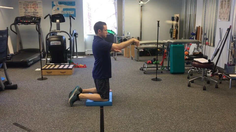 Wrist Flick from Knees