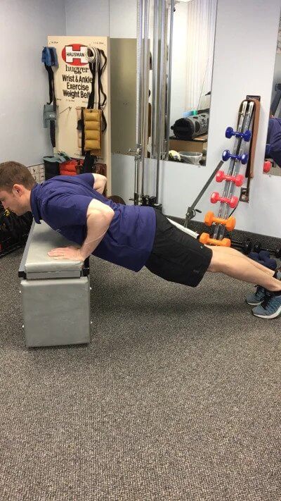 Elevated Push Up
